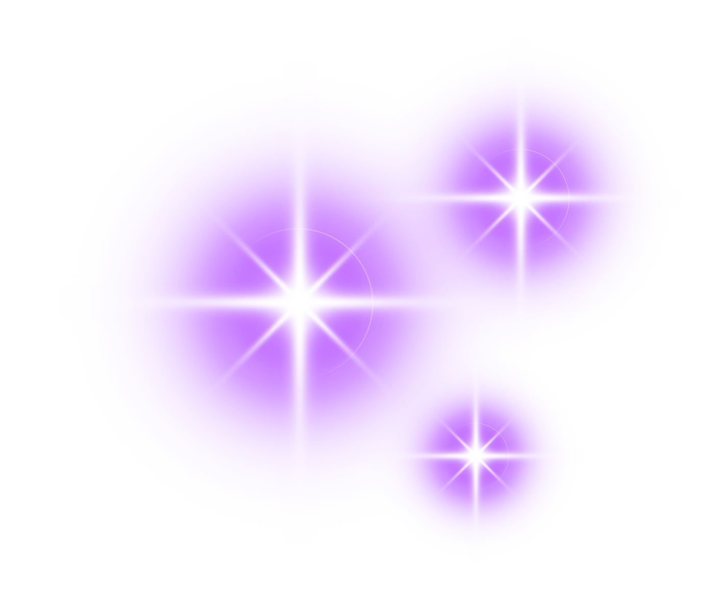 purple light sparkle star